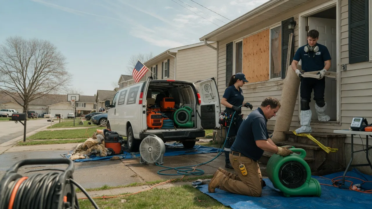 Water Damage Restoration in Whiting, IN near me